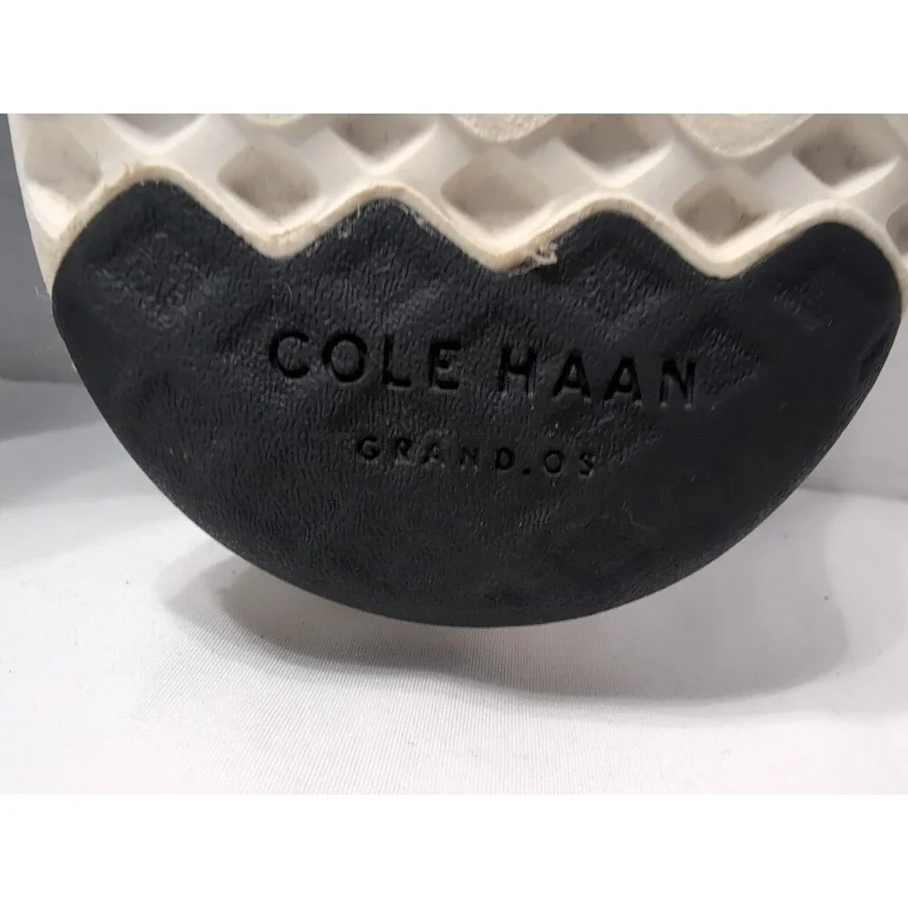 COLE HAAN MENS Size 12 M Grand Pro Sneakers Gray Wool SCUFF MARK see photo